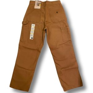 CARHARTT loose original fit washed duck work dungaree pants